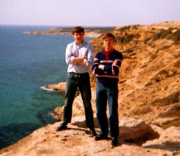 Scoz & Brian - Cyprus 1973